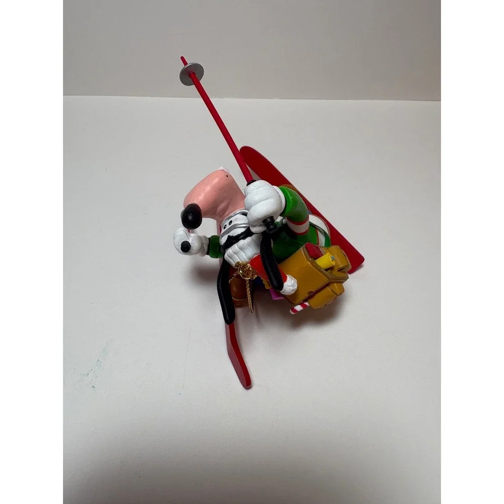 Disney Goofy Skiing Christmas Ornament 007902 Winter Sports Collectible with Box